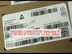NRF52805-CAAA-B-R7 Bộ thu phát RF BT IC 28-WLCSP 2.4GHz BT 5.3 SoC 2Mbps