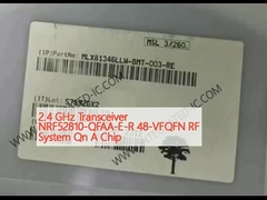 Bộ thu phát 2,4 GHz NRF52810-QFAA-E-R 48-VFQFN Hệ thống RF Qn A Chip