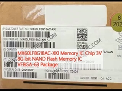 MX60LF8G18AC-XKI Memory IC Chip 3V 8G-bit NAND Flash Memory IC VFBGA-63 gói