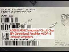 AD8657ARMZ Chip mạch tích hợp 18V Lượng tăng cường hoạt động MSOP-8 Lượng tăng cường chính xác