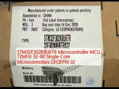 STM32F302K8U6TR Máy vi điều khiển MCU 72MHz Máy vi điều khiển đơn lõi 32 bit UFQFPN-32