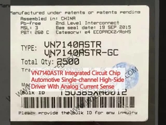 VN7140ASTR Động cơ đơn kênh điều khiển phía trên với cảm biến dòng điện tương tự