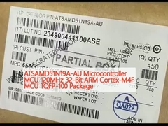 ATSAMD51N19A-AU Microcontroller MCU 120MHz 32 bit ARM Cortex-M4F MCU TQFP-100 gói