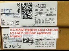 TL972IDGKR Chip mạch tích hợp kép 12V 12MHz Lượng tăng cường hoạt động ồn thấp