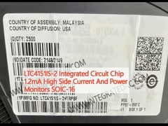 LTC4151IS-2 Chip mạch tích hợp 1.2mA Lưu lượng và điện tích cực cao SOIC-16