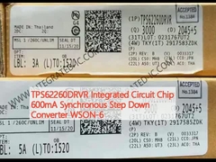 TPS62260DRVR Chip mạch tích hợp 600mA Đồng bộ Step Down Converter WSON-6