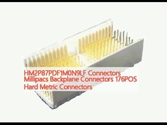 HM2P87PDF1M0N9LF kết nối Millipacs Backplane kết nối 176POS Hard Metric kết nối