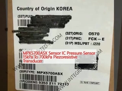 MPX5700ASX Bộ cảm biến IC Bộ cảm biến áp suất 15kPa đến 700kPa Máy biến áp kháng