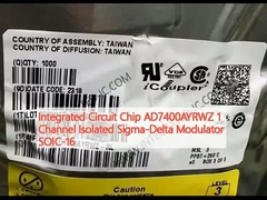 Chip mạch tích hợp AD7400AYRWZ 1 kênh cách ly Sigma-Delta Modulator SOIC-16