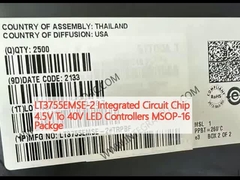 LT3755EMSE-2 Chip mạch tích hợp 4.5V đến 40V Bộ điều khiển LED MSOP-16 Packge