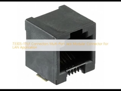 73305-111LF Connectors Multi-Port Jack Modular Connector Cho ứng dụng LAN