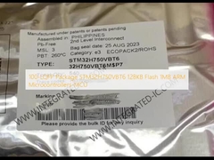 Gói 100-LQFP STM32H750VBT6 128KB Flash 1MB Bộ vi điều khiển ARM-MCU