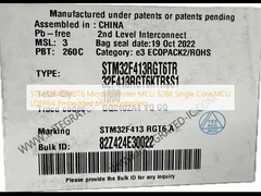 STM32F413RGT6 Máy vi điều khiển MCU 32 bit MCU lõi đơn LQFP64 Máy vi điều khiển nhúng