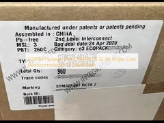 Gói LQFP64 STM32F401RCT6 Bộ vi điều khiển lõi đơn 32 bit MCU 256KB Flash