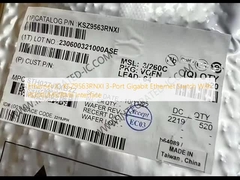 Ethernet IC KSZ9563RNXI 3-Port Gigabit Ethernet Switch với giao diện RGMII/MII/RMII