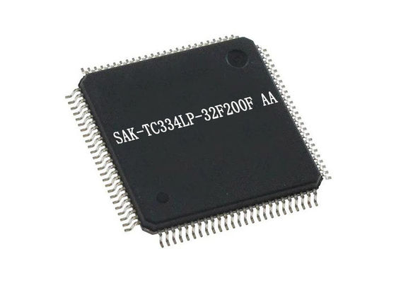 SAK-TC334LP-32F200F AA Bộ vi điều khiển 32-Bit MCU 1 W 200 MHz Gói TQFP-144