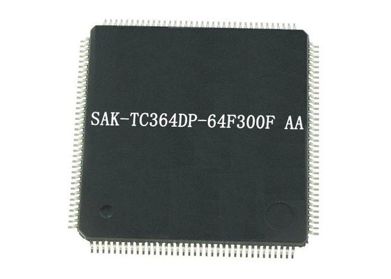 672 KB TQFP-144 SAK-TC364DP-64F300F AA Bộ vi điều khiển Ethernet 100Mbit