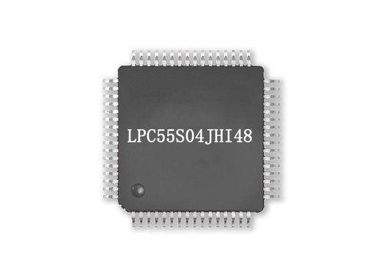 Chip IC LPC55S04JHI48 MCU Bộ vi điều khiển Cortex cánh tay hiệu quả cao IC 48-VFQFN