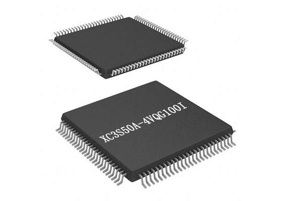 Bề mặt gắn IC tích hợp 100-TQFP XC3S50A-4VQG100I IC mảng cổng lập trình trường