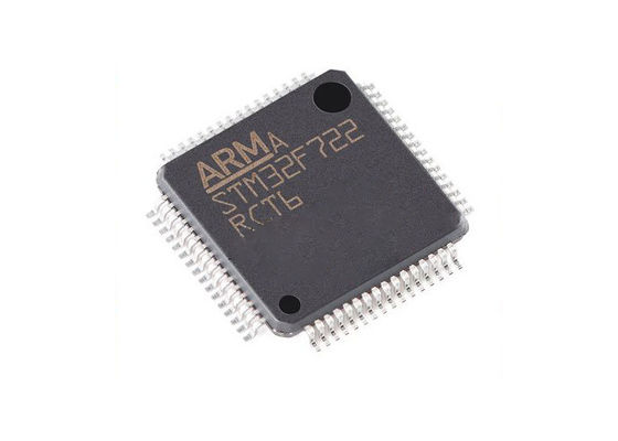 IC Vi điều khiển Chip Flash IC STM32F722RCT6 Gói 64-LQFP lõi đơn