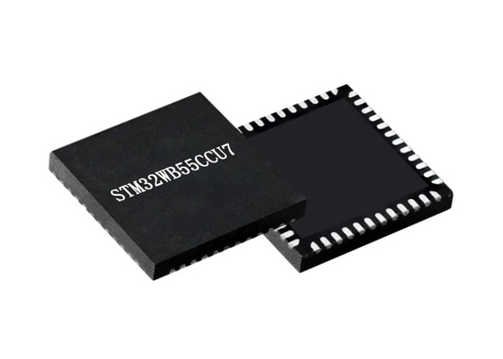 Bộ vi điều khiển MCU STM32WB55CCU7 Cánh tay MCU 32 bit IC thu phát RF 2,48GHz