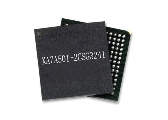 Chip FPGA Mảng cổng lập trình được (FPGA) XA7A50T-2CSG324I với tốc độ 6.25 Gb/s, xử lý tín hiệu 264 GMAC và nhiệt độ hoạt động từ -40°C đến 100°C