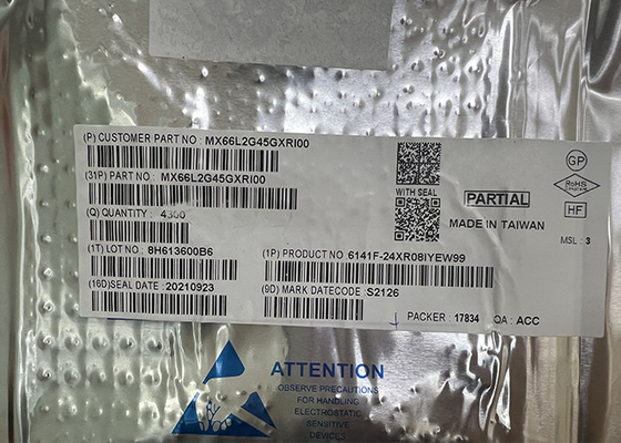 Chip IC 24-TBGA Surface Mount MX66L2G45GXRI00 2Gbit FLASH HAY IC nhớ