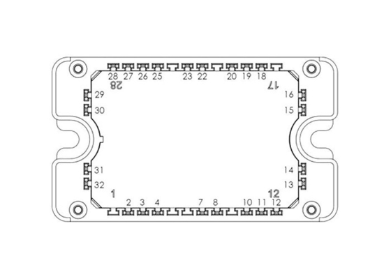 Mô-đun IGBT dành cho ô tô MSCSM70VM19C3AG Mảng Mosfet Bóng bán dẫn gắn trên khung gầm