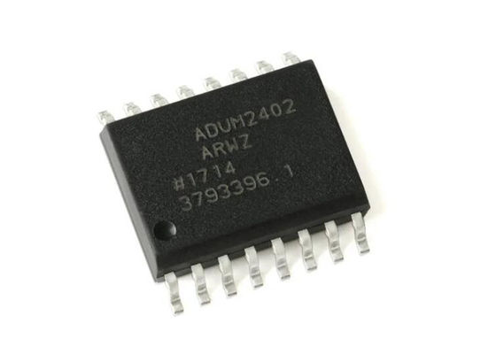 Bộ cách ly kỹ thuật số bốn kênh ADUM2402ARWZ Mục đích chung Chip IC 1Mbps 16-SOIC