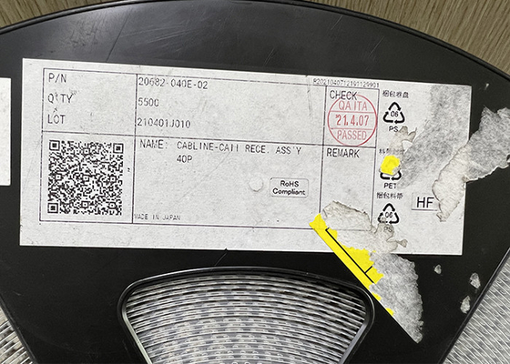 Đầu nối hình chữ nhật 40 vị trí 20682-040E-02 Chip mạch tích hợp 100V