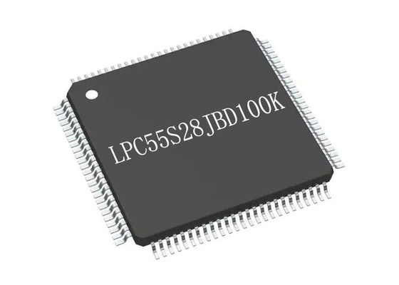 LPC55S28JBD100K Vi điều khiển MCU 100-LQFP ARM Cortex-M33 Chip vi điều khiển