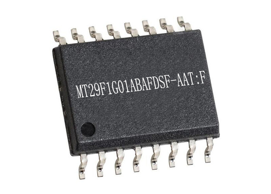 Bộ nhớ flash NAND nối tiếp MT29F1G01ABAFDSF-AAT:Chip mạch tích hợp F 16-SOIC