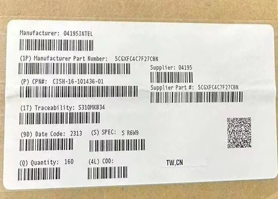 Mảng cổng có thể lập trình trường 5CGXFC4C7F27C8N 1.13V Cyclone V GX 925 MHz FPGA Programmable Logic IC