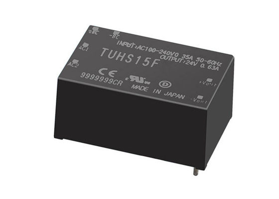 Chuyển đổi AC DC TUHS15F12 nguồn điện AC-DC PCB Mount Type, 6-DIP Module