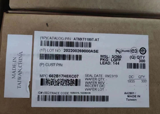 Chip mạch tích hợp ATMXT1189T-AT Bộ điều khiển màn hình cảm ứng ô tô LQFP144