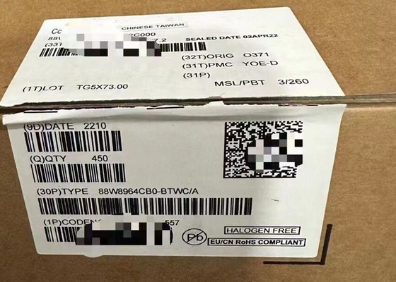 Mô-đun truyền thông không dây 88W8964CB0-BTWC/A 160MHz Bandwidth Dual Band WiFi SoC