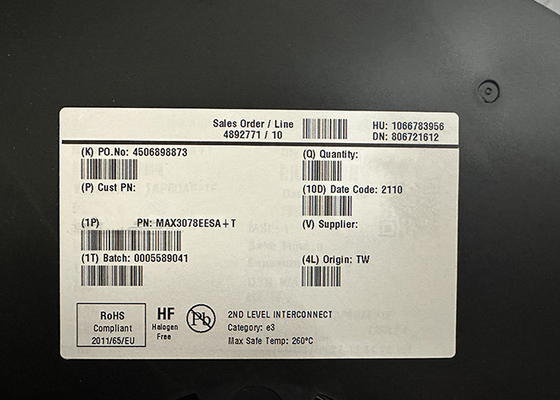 Chip mạch tích hợp MAX3078EESA 100mV Hot-Swap Transceivers 8-SOIC