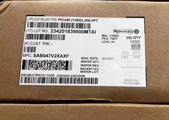 Máy điều khiển vi mô MCU PIC24FJ128GL306-I/PT Máy điều khiển vi mô cực thấp 16-bit