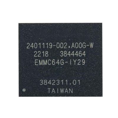 Bộ nhớ IC Chip EMMC64G-IY29-5B111 512Gbit Non Volatile FLASH NAND Memory IC