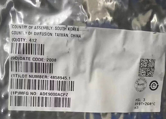 Chip mạch tích hợp ADE9000ACPZ Mặt trước tương tự 7 kênh Giá treo bề mặt 40-WFQFN