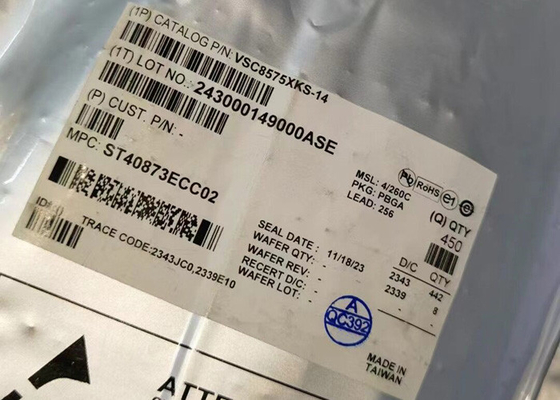 IC Ethernet VSC8575XKS-14 Bộ thu phát Ethernet nối tiếp 2 dây IC viễn thông BGA-256