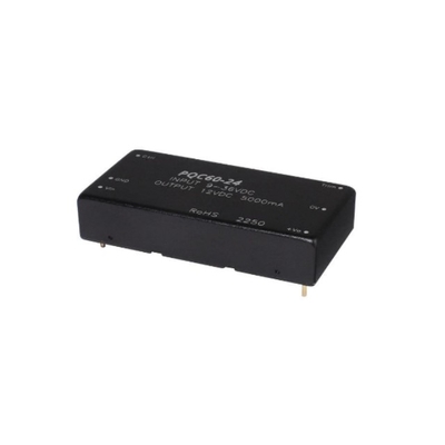 Chip mạch tích hợp PQC60-24-S24 đầu ra điều chỉnh đơn DC DC chuyển đổi
