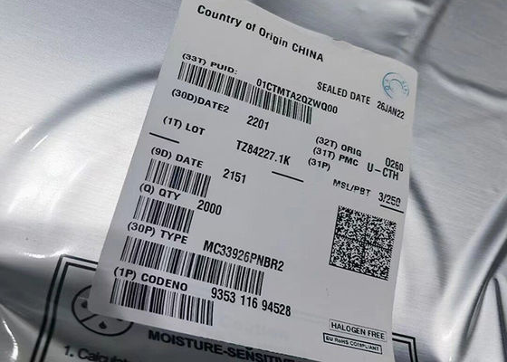 Chip mạch tích hợp MC33926PNBR2 5A H-Bridge Brushed DC Motor Driver 32-PQFN