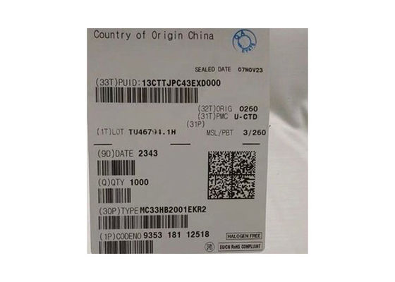 Chip mạch tích hợp MC33HB2001EKR2 10A Máy điều khiển động cơ DC được chải