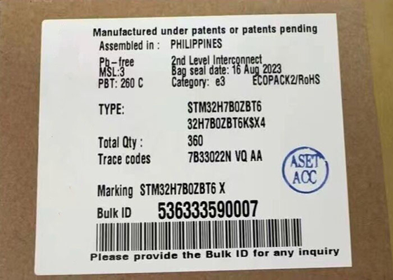 Vi điều khiển MCU STM32H7B0ZBT6 Bộ vi điều khiển nhúng Gói 144-LQFP