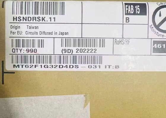 Bộ nhớ IC Chip MT62F1G32D4DS-031 IT:B LPDDR5 ô tô 32Gbit IC bộ nhớ song song