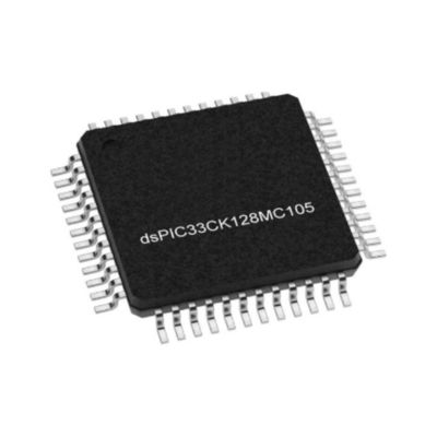 Microcontroller MCU DSPIC33CK128MC105T-I/PT Máy điều khiển tín hiệu kỹ thuật số 16-bit chính xác cao