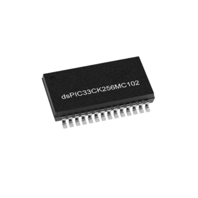 Microcontroller MCU DSPIC33CK256MC102T-I/SS Máy điều khiển tín hiệu kỹ thuật số hiệu suất cao 100Mhz 16 bit