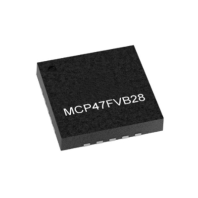 Chip mạch tích hợp MCP47FVB28-E/MQ kênh tám 12-bit DAC với giao diện I2C