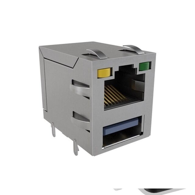 RJE361883403 Connectors Combo Connectors 8POS RJE36 Series Modular Connector